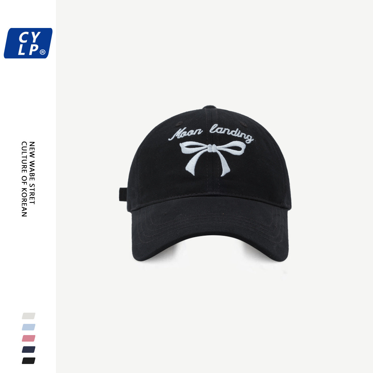 Wholesale Sweet Bow Embroidered Baseball Cap